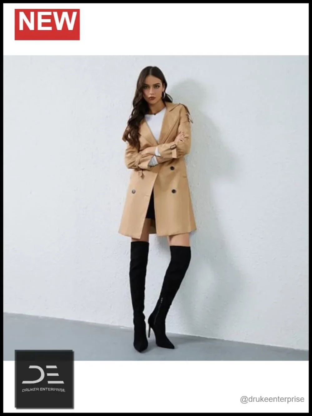 Women's Suede Over the Knee Boots High Heel Pointed Toe Stretch Thigh High Boots